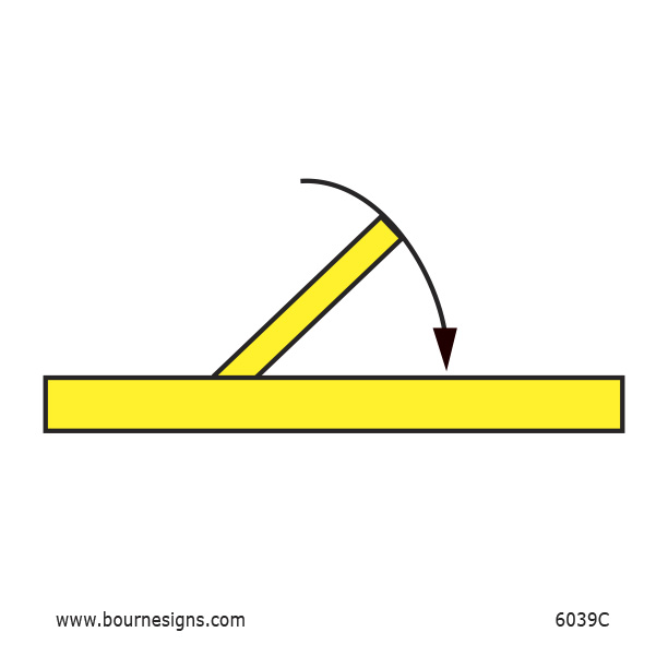 B Class Fire Door Self-Closing 150mm x 150mm