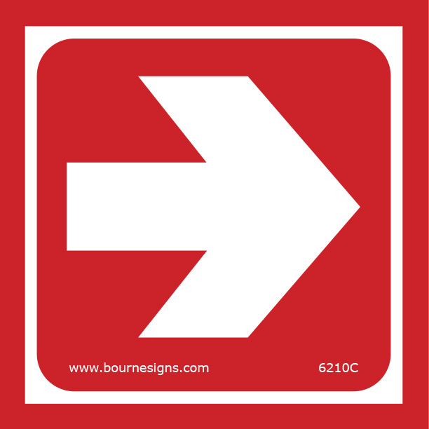Arrow 150mm x 150mm